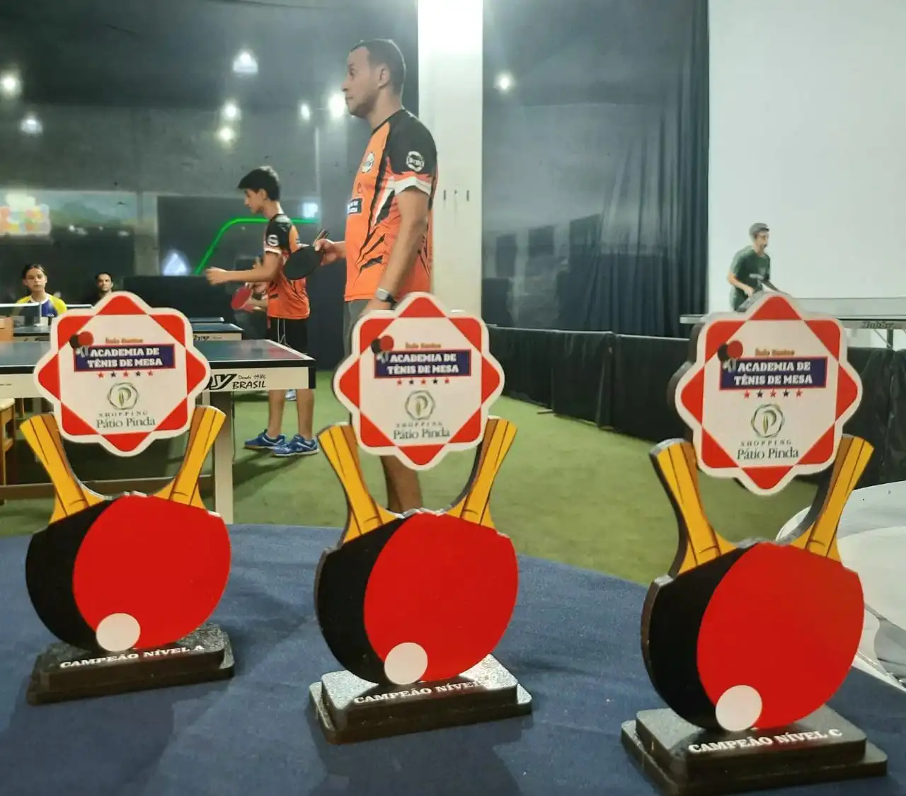 Segunda edição do Campeonato de Tênis de Mesa abre inscrições em shopping de Pinda