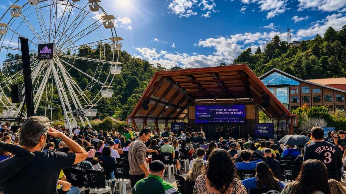 Parque Capivari recebe Brasil Jazz Sinfônica, Roberta Sá e atrações gratuitas no feriado