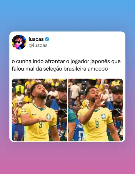 Memes comemoram vitória do Brasil contra o Japão