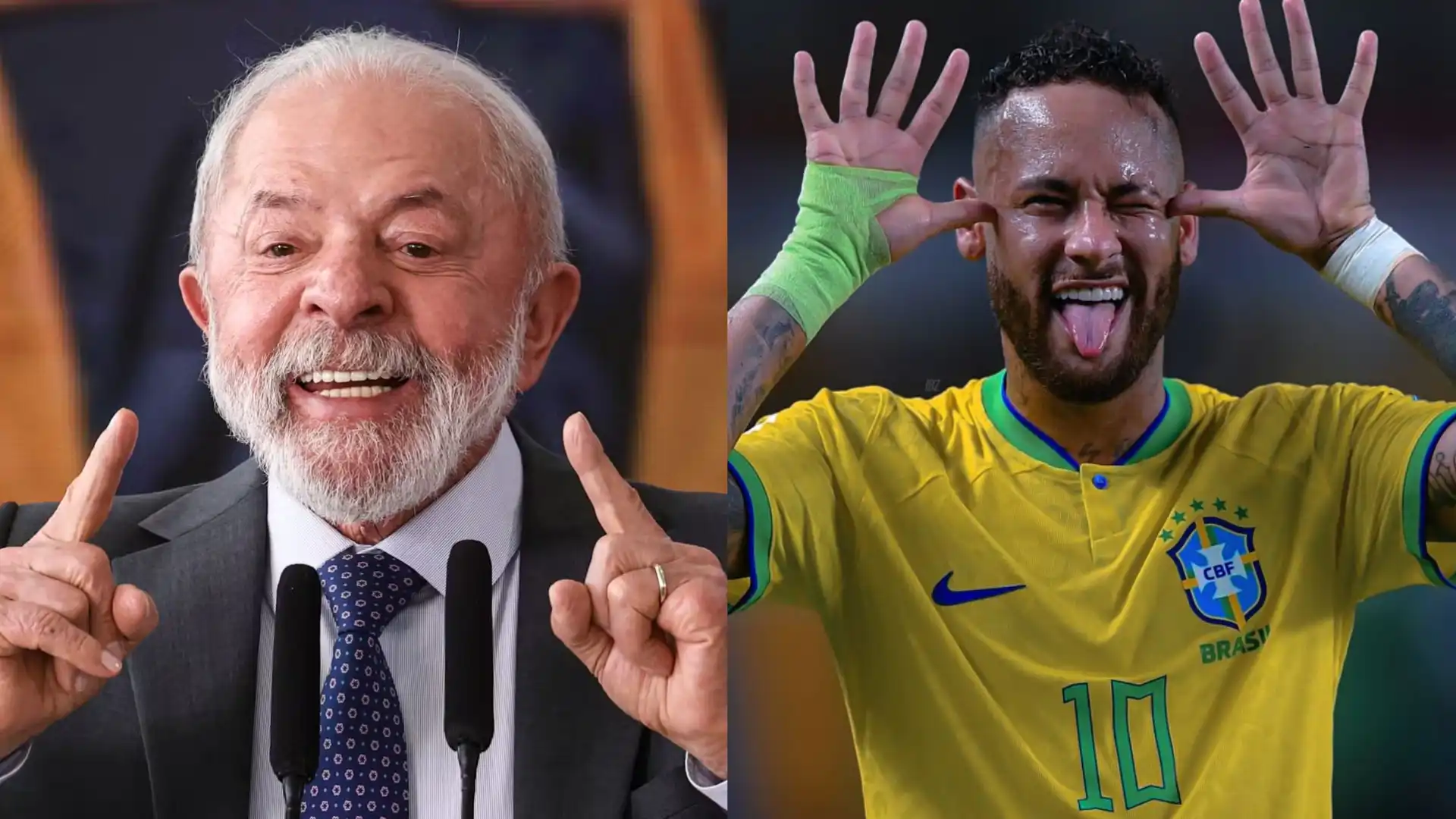 Lula ironiza Neymar, chama atacante de “jogador home office”