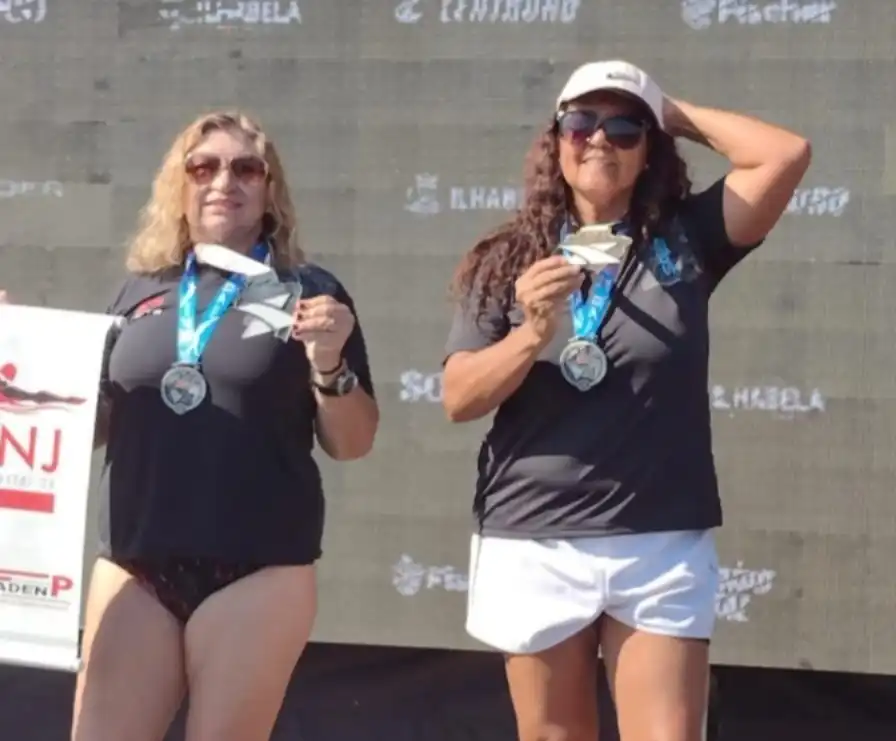 Nadadora master de Jacareí vence etapa de Maratona Aquática em Ilhabela