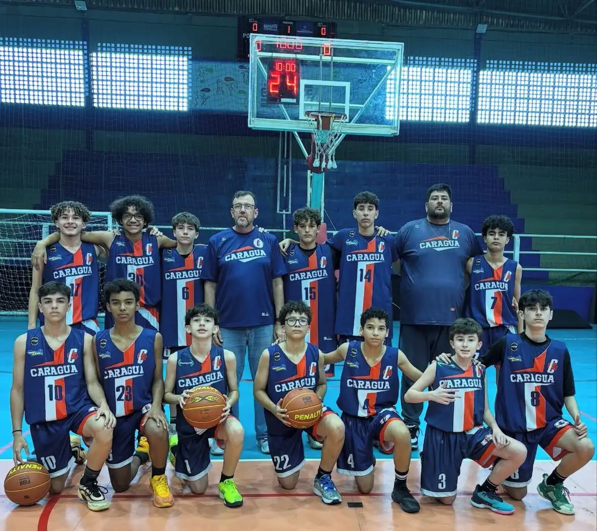 Basquete Caraguá conquista vitórias importantes na Liga Paulista e no Campeonato Metropolitano