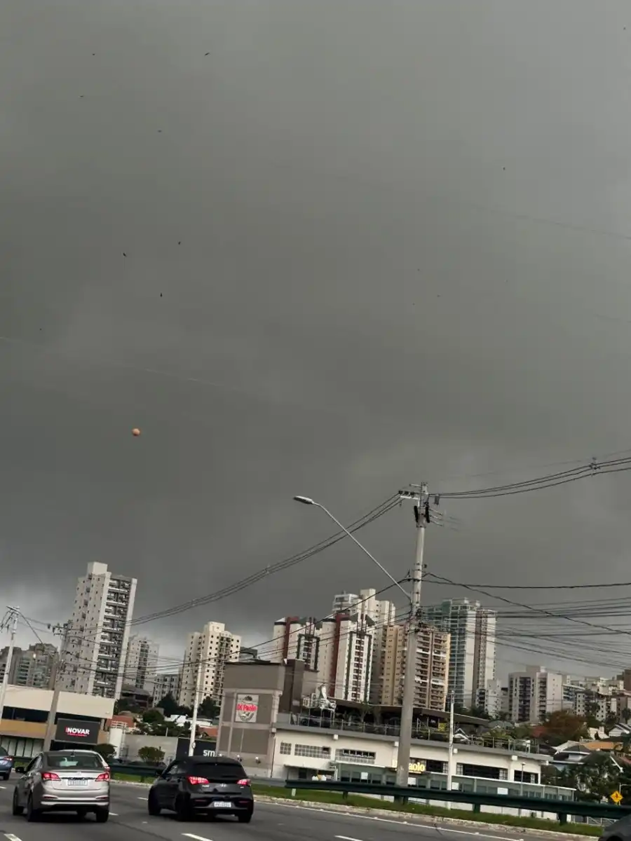 Frente fria pode trazer chuva para o Vale do Paraíba a partir de quarta (10)