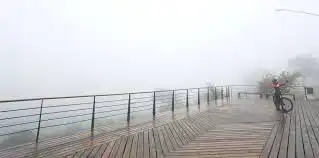 Manhãs devem ser geladas no Vale com nevoeiros pela manhã