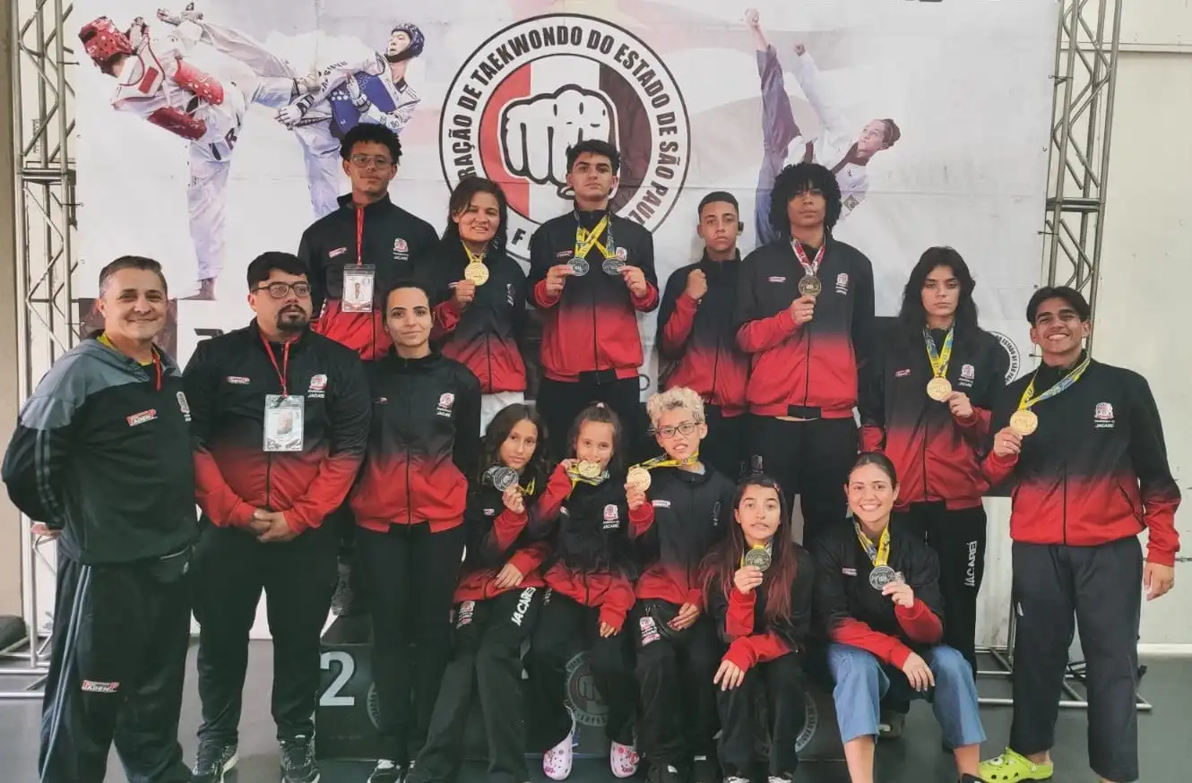 Equipe de taekwondo de Jacareí conquista cinco ouros na final estadual e garante vagas para o Brasileiro