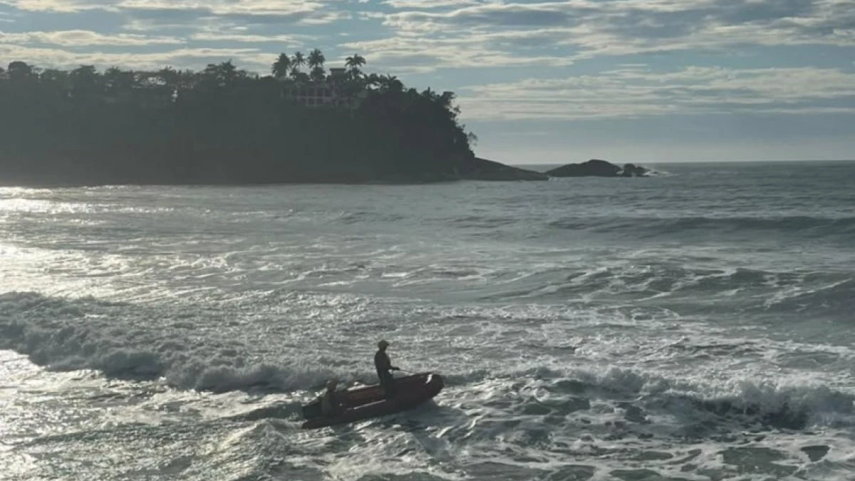 Buscas por turista desaparecido no mar de Ubatuba entram no 3º dia
