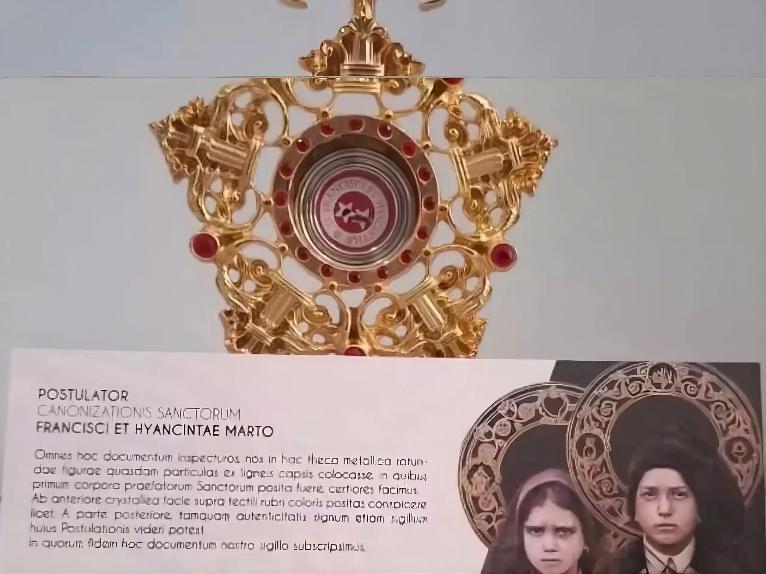 Relíquias dos Pastorinhos de Fátima são expostas em Guaratinguetá