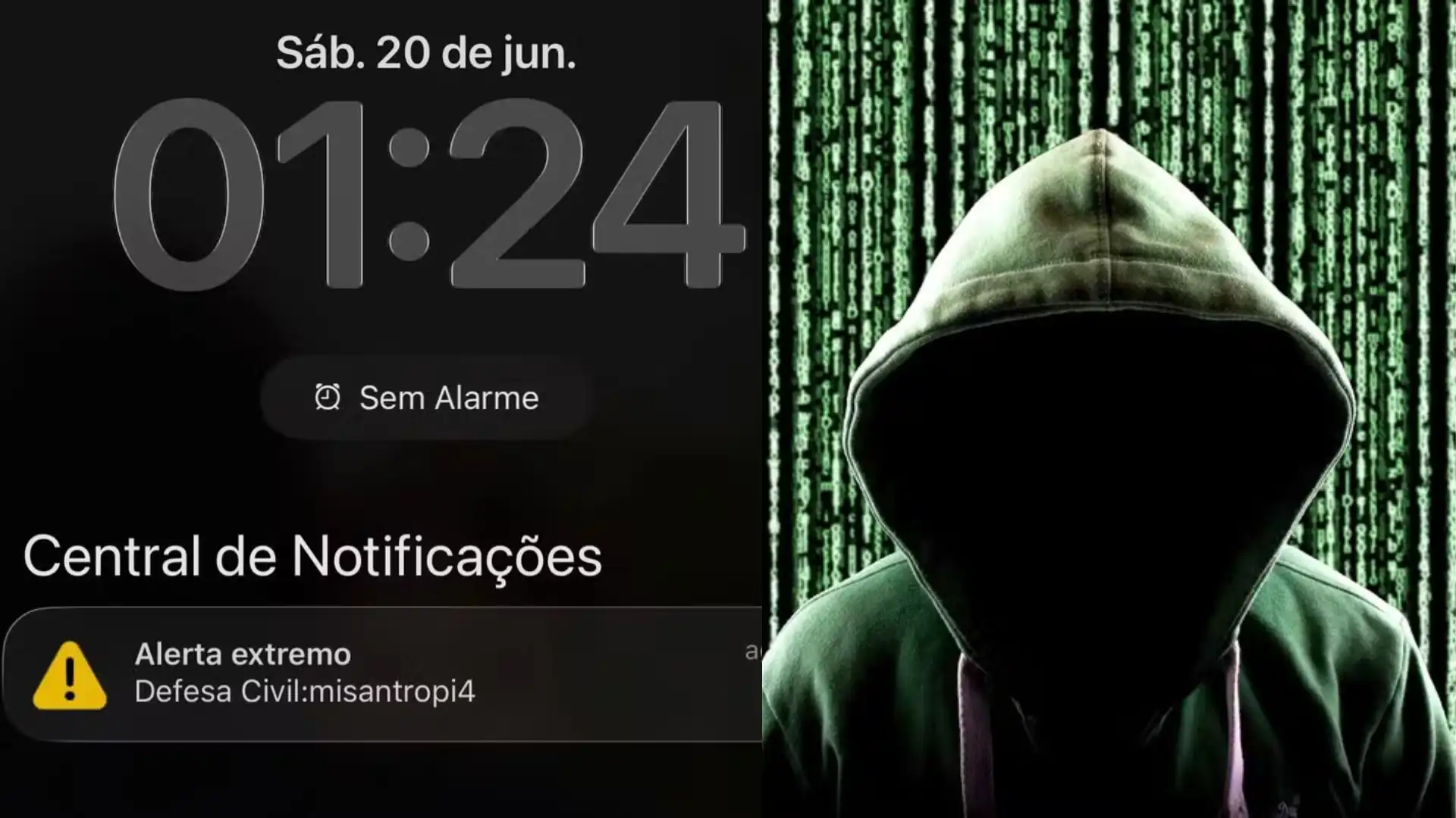 Defesa Civil Nacional desmente alerta e fala em ataque hacker