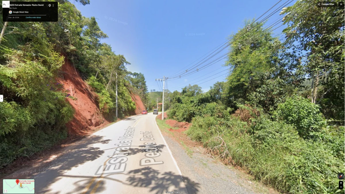 Corpo é encontrado dentro de carro em ribanceira de SFX