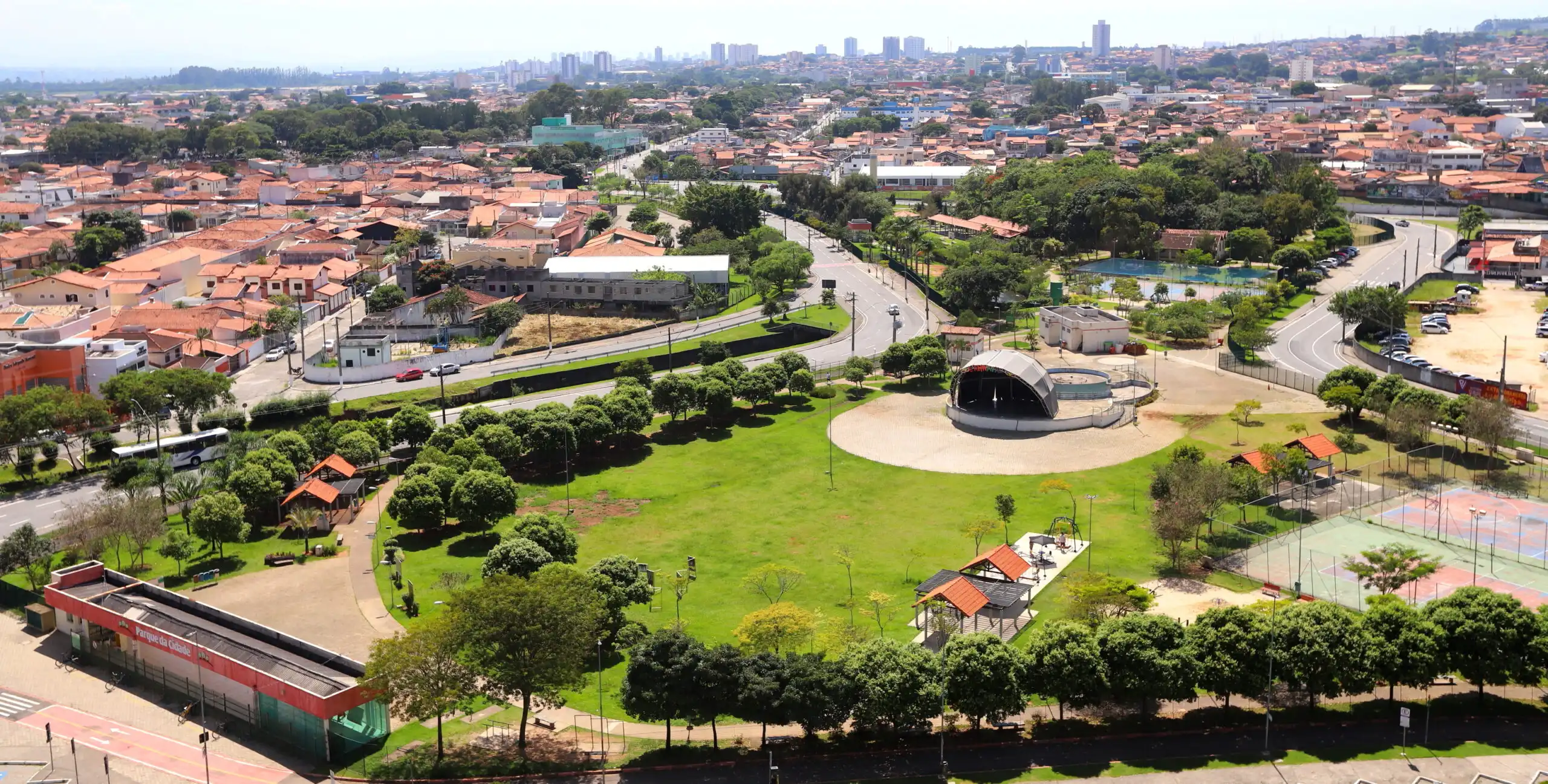 Parque da Cidade de Jacareí terá telão para transmissão dos jogos do Brasil na Copa