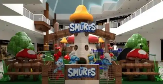 Parque temático dos Smurfs é diversão garantida em São José
