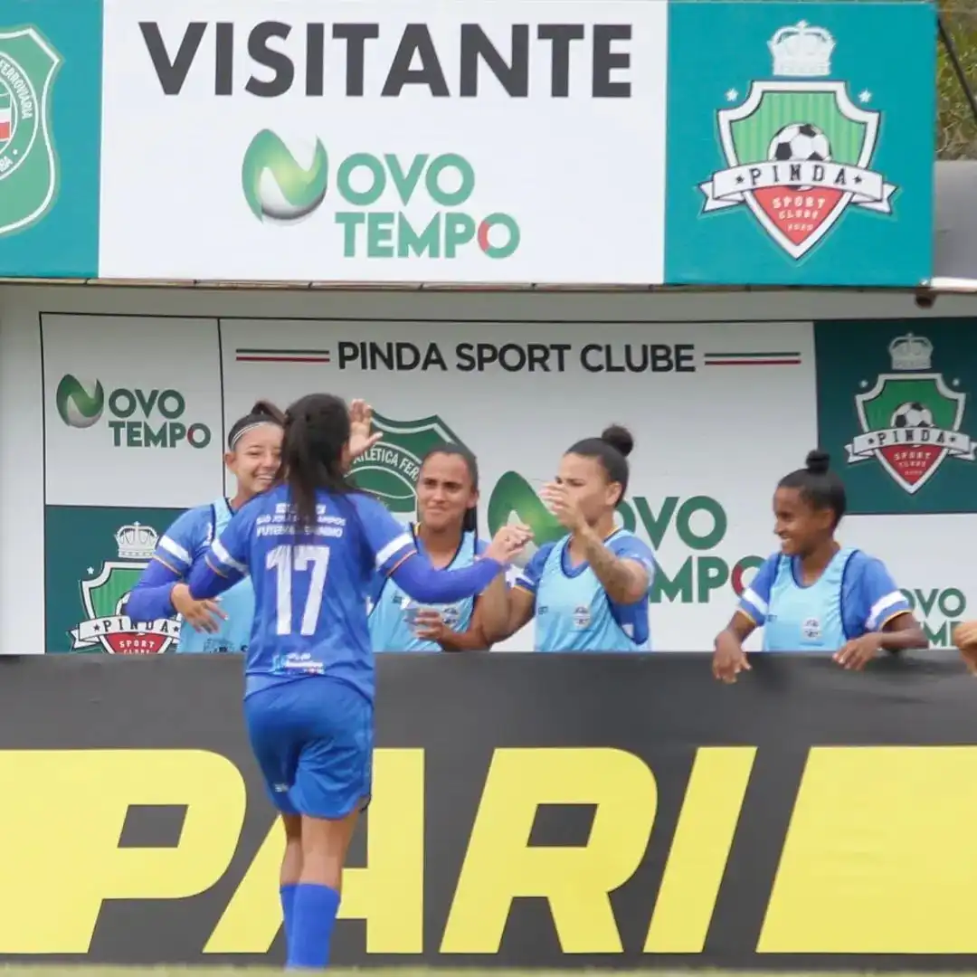 São José Futebol Feminino goleia rival Pinda em jogo válido pelo Paulistão Feminino