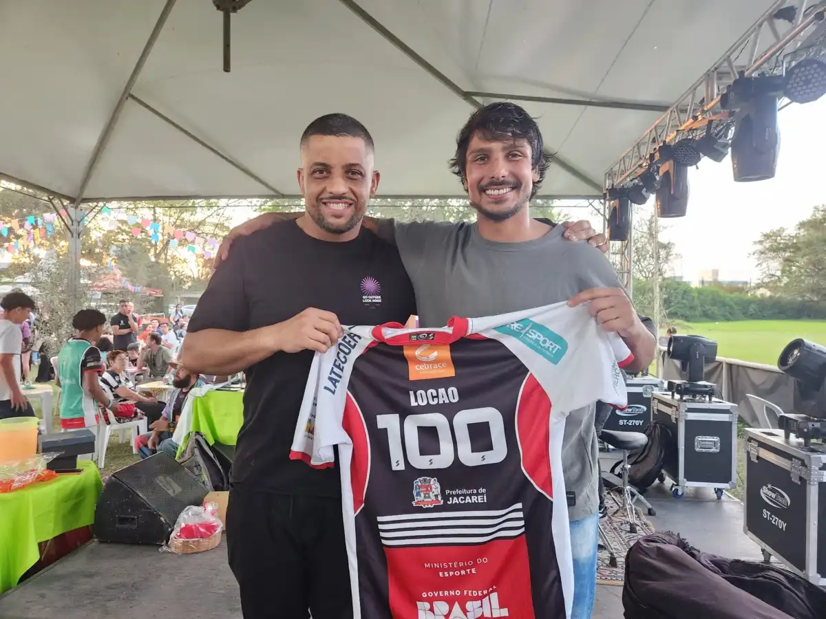 Felipe Silva completa 100 jogos pelo Jacareí Rugby adulto masculino