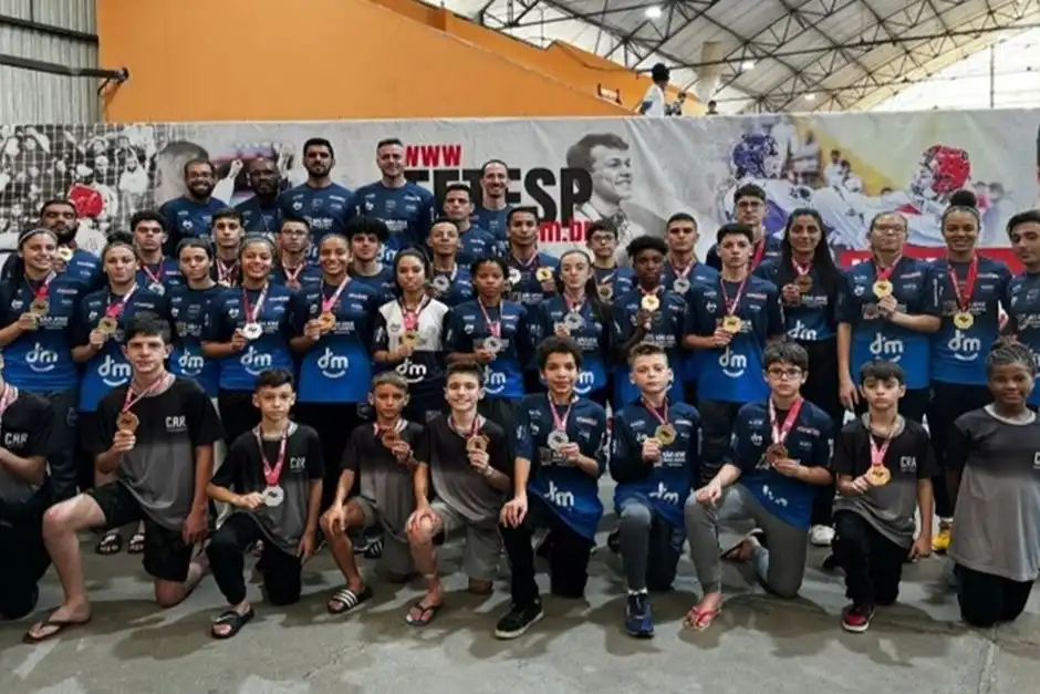 Equipe de Taekwondo de São José conquista 54 medalhas em competição