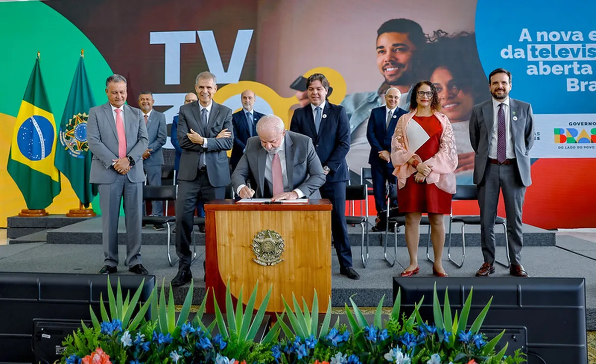 Governo sanciona a "TV 3.0", tecnologia garante recursos para a TV aberta