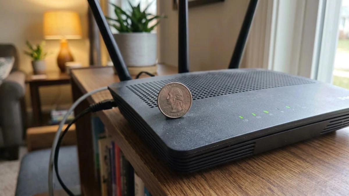 Moeda sobre o roteador melhora o Wi-Fi?