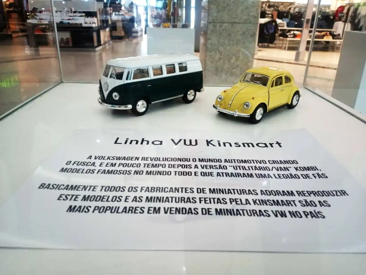 Exposição de carros em miniatura acontece no Taubaté Shopping neste fim de semana