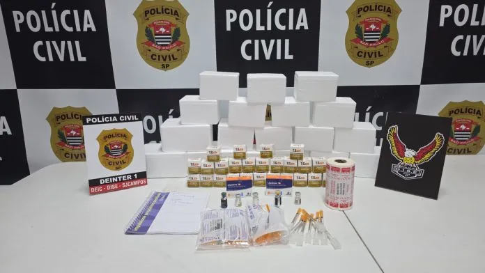 Mulher é presa com remédios para emagrecer sem origem comprovada em São José dos Campos
