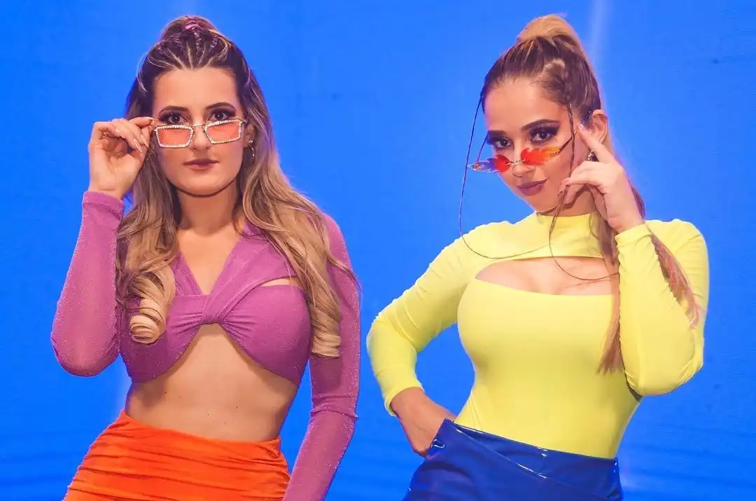 Tamires e Tainá farão show gratuito em São José nesta quinta (10)