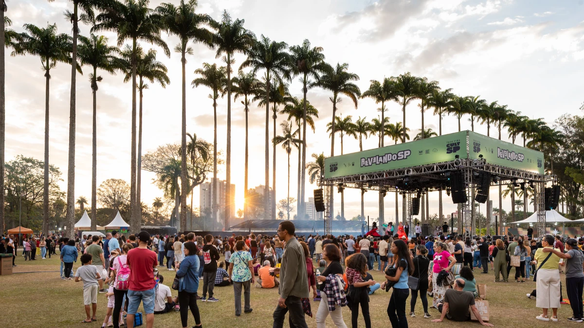 Revelando SP leva música, cultura e gastronomia ao Parque da Cidade; Demônios da Garoa encerram programação