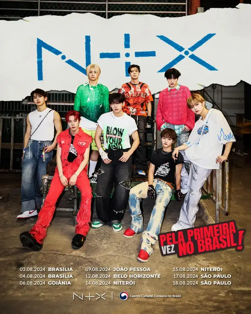NTX, grupo de K-Pop sul-coreano, se apresentará no Brasil em agosto