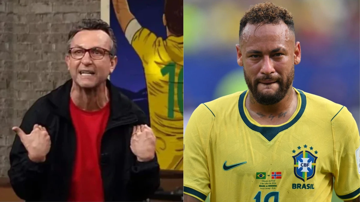 'Se fosse Copa do Mundo em choro, o Brasil era campeão', diz Neto sobre Neymar