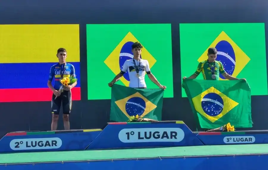Brasil conquista ouro e bronze no Pan de Ciclismo realizado em São José