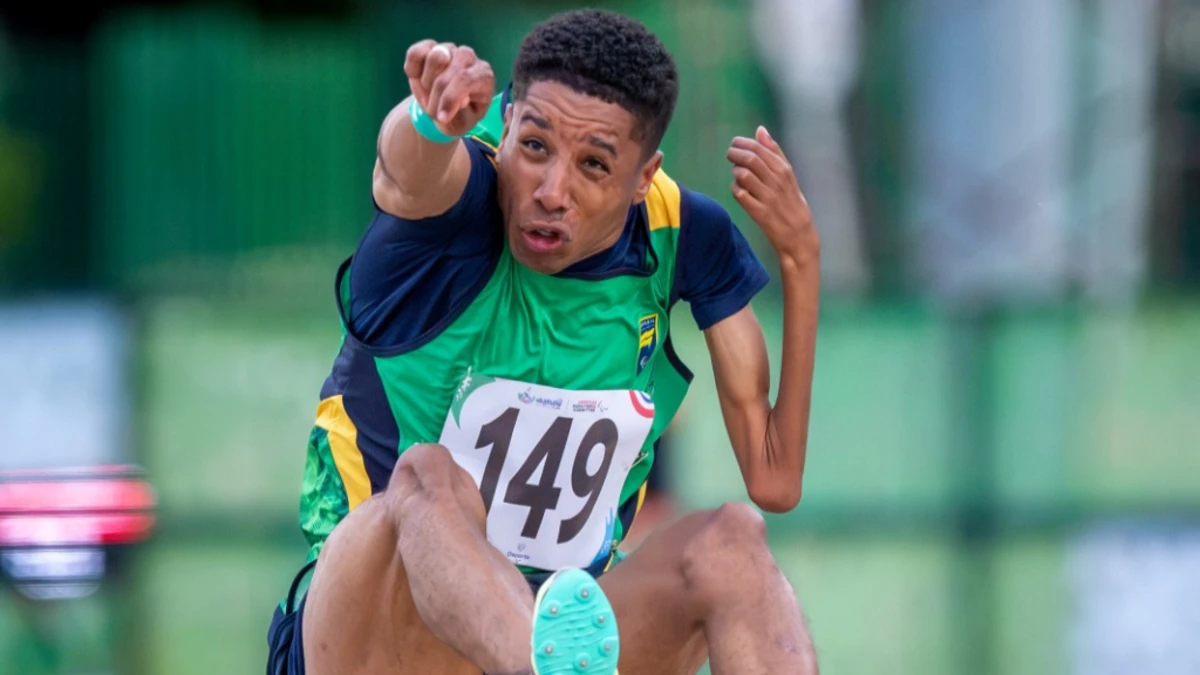 Atleta paralímpico de Taubaté ganha medalha de ouro em competição na Colômbia