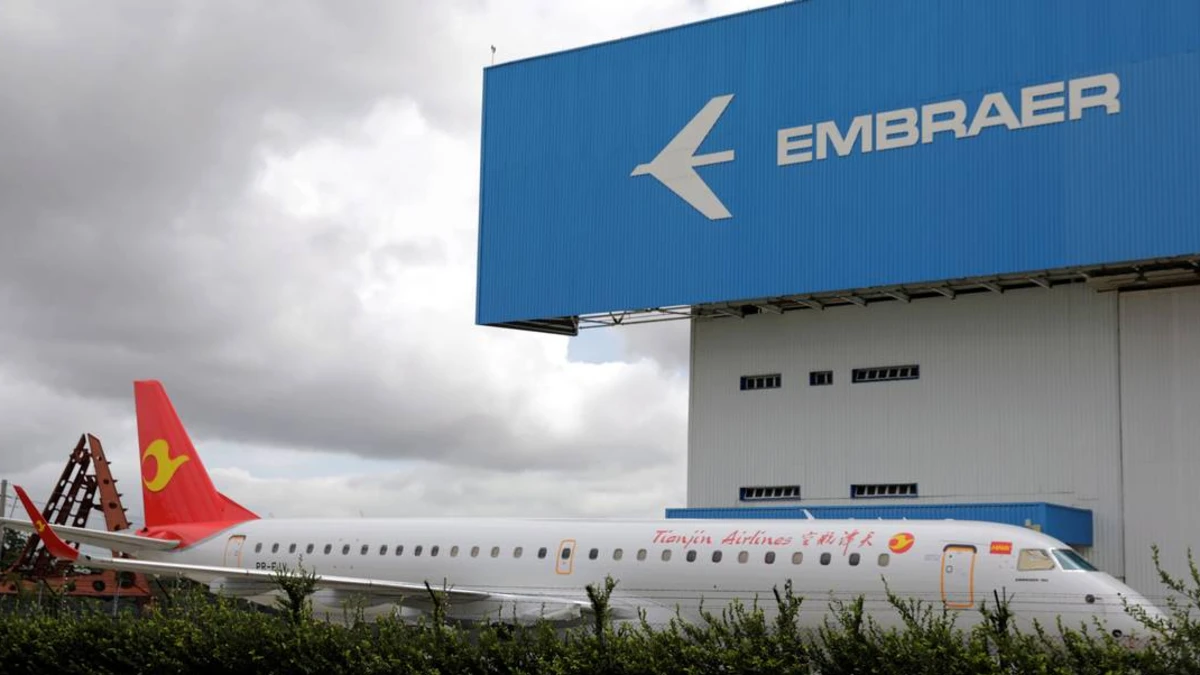 Embraer bate recorde com US$ 34,5 bilhões em encomendas pendentes de aviões