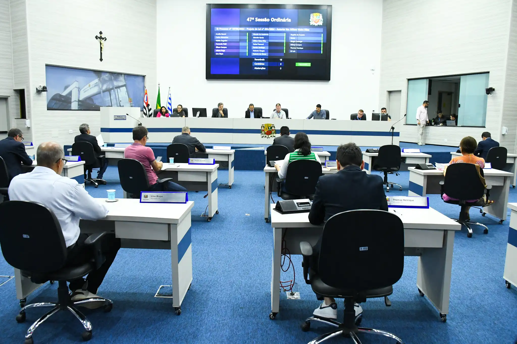 Câmara de São José deve votar nesta quinta (11) reajuste do IPTU e taxas