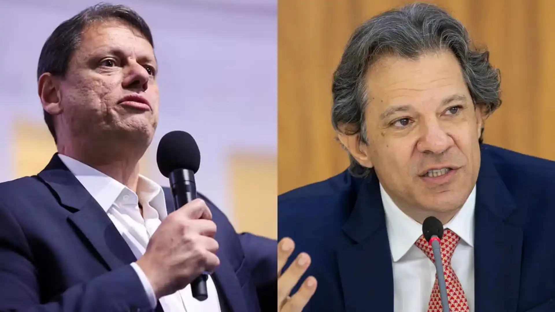Tarcísio lidera disputa pelo Governo de SP com 38%; Haddad tem 26%