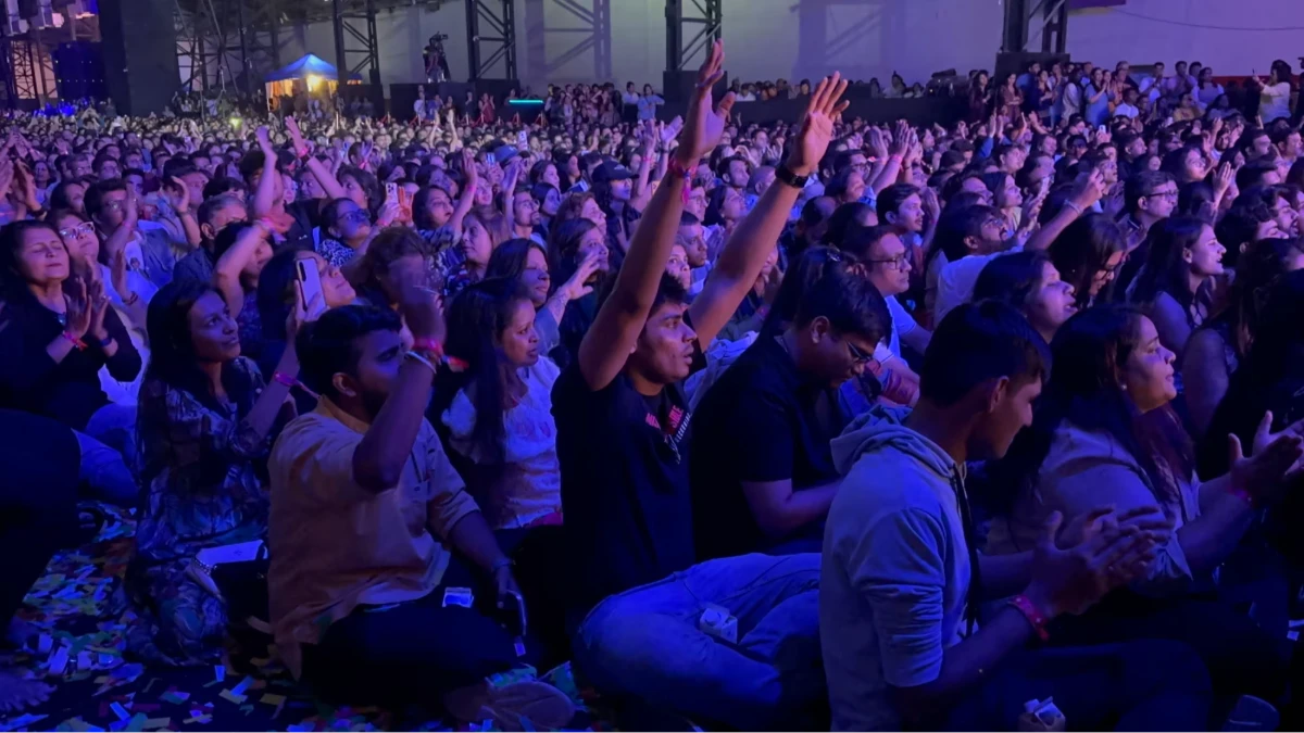 Geração Z troca baladas por eventos de música religiosa