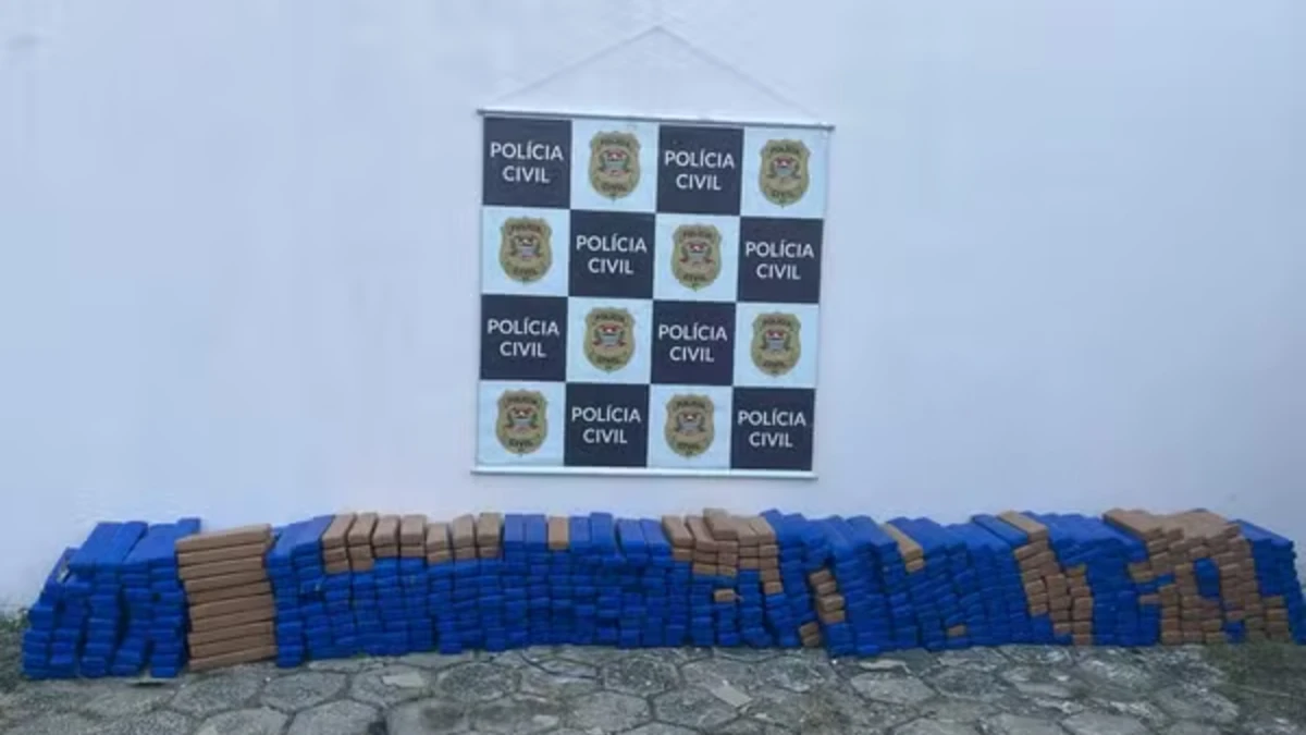 Caminhoneiro é preso na Dutra com mais de 600 kg de maconha escondidos em carga de móveis