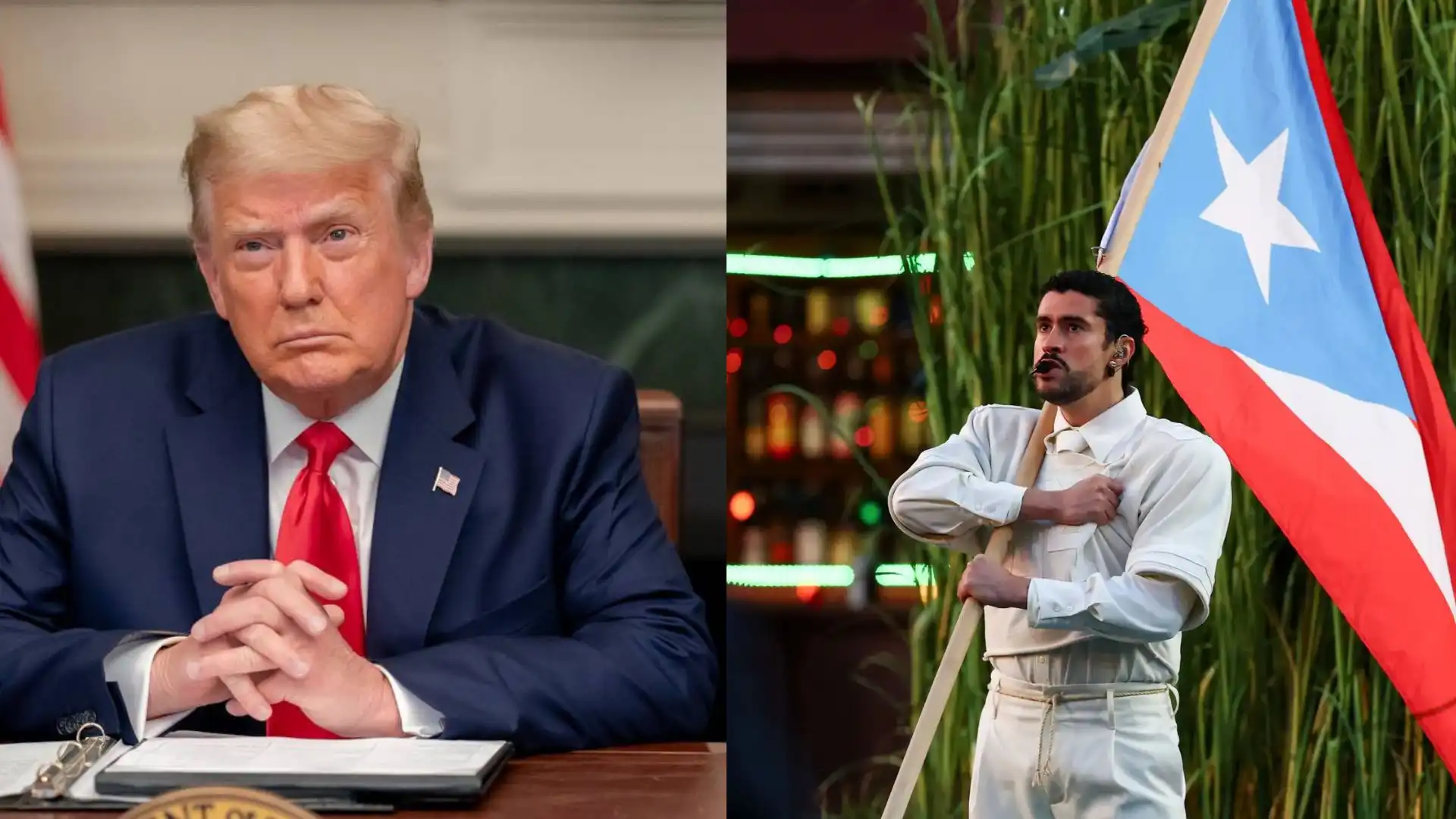 Trump critica show de Bad Bunny no Super Bowl e chama apresentação de “afronta” e “repugnante”
