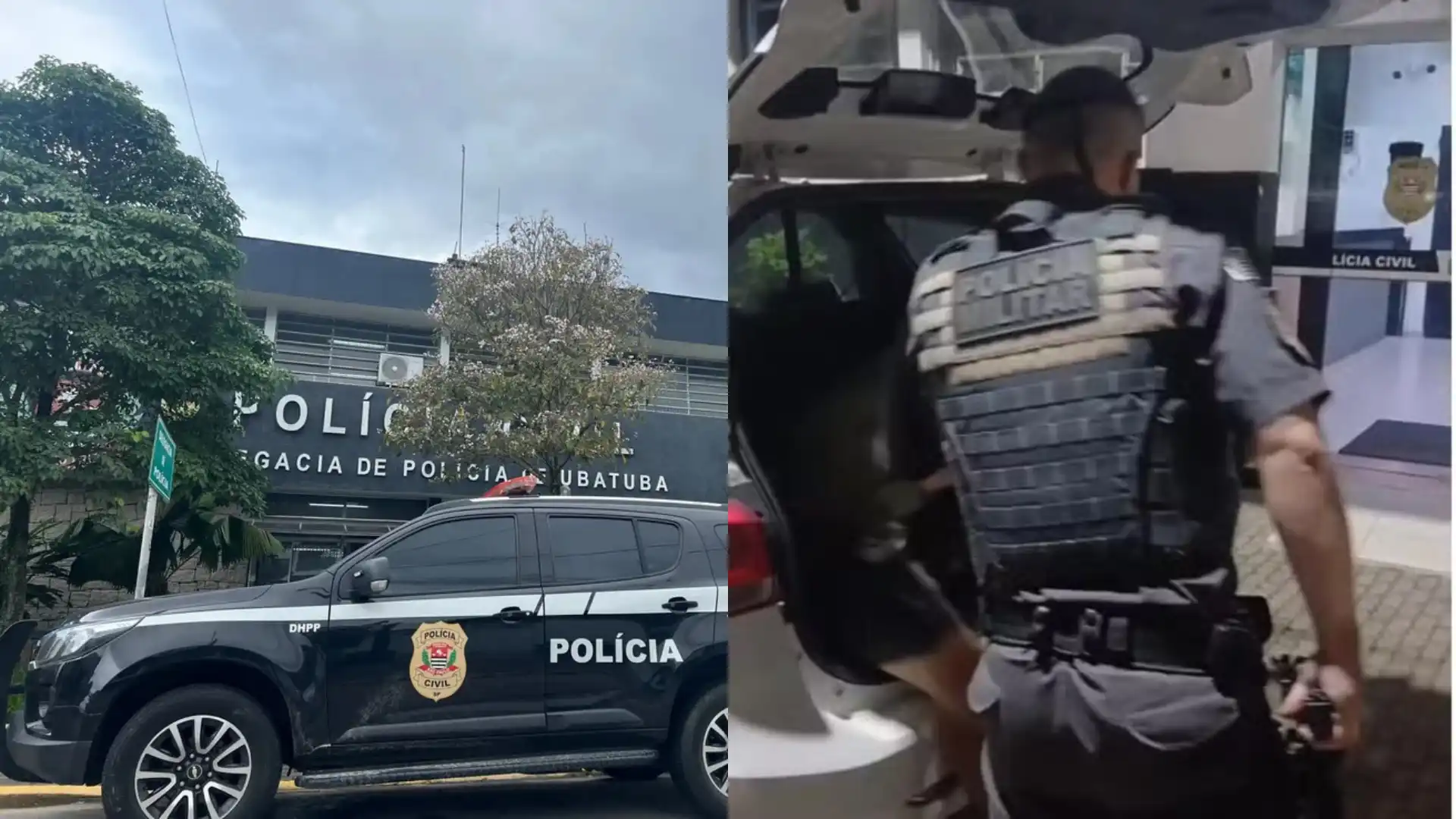 Mulher é esfaqueada por homem e fica gravemente ferida em Ubatuba; suspeito está preso