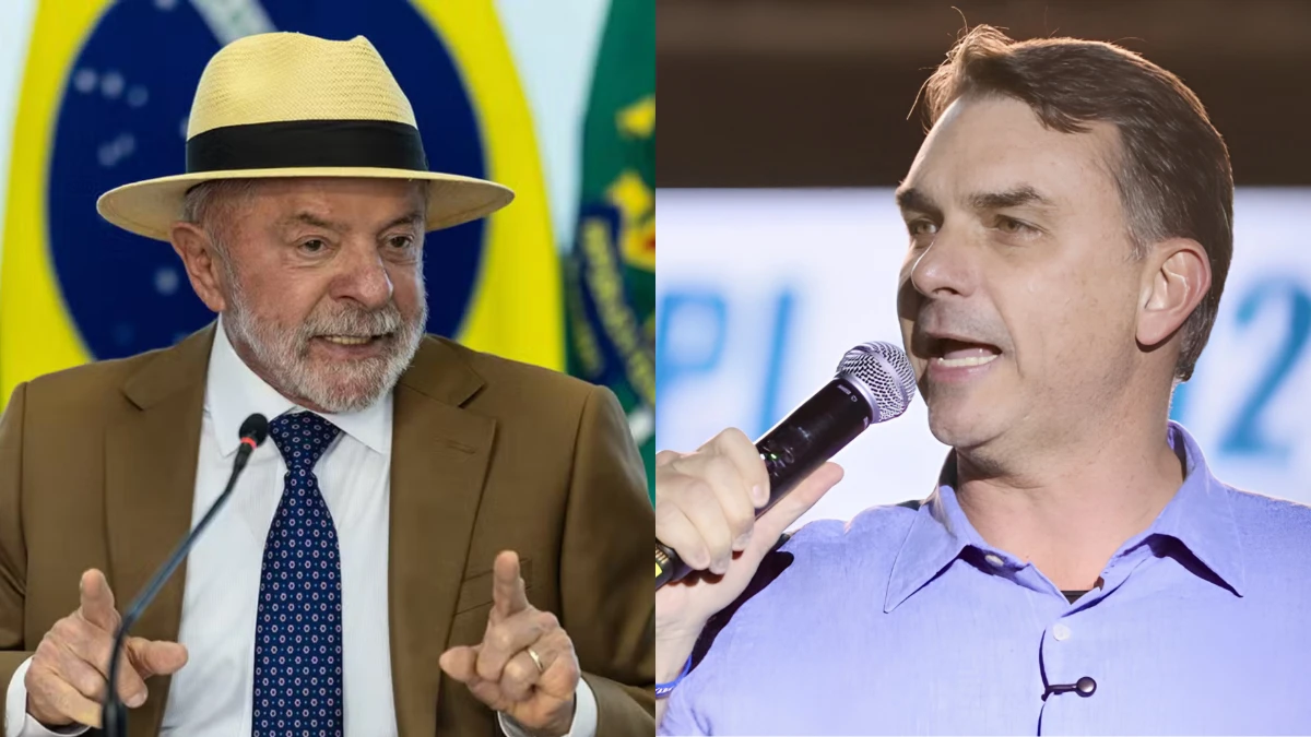 Lula e Flávio Bolsonaro empatam em eventual 2º turno, aponta pesquisa