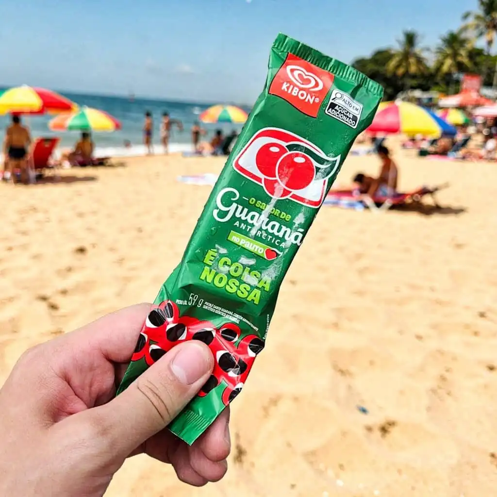 Sucesso do Carnaval, picolé de Guaraná Antarctica volta aos mercados