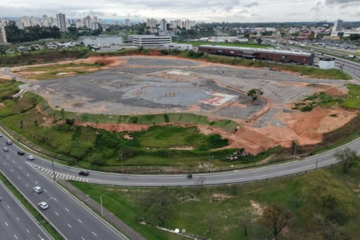 Area do terreno da VIla