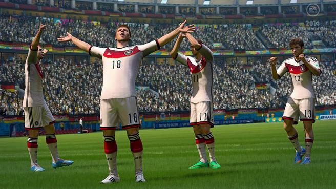 Foto da "conquista" da Alemanha no FIfa