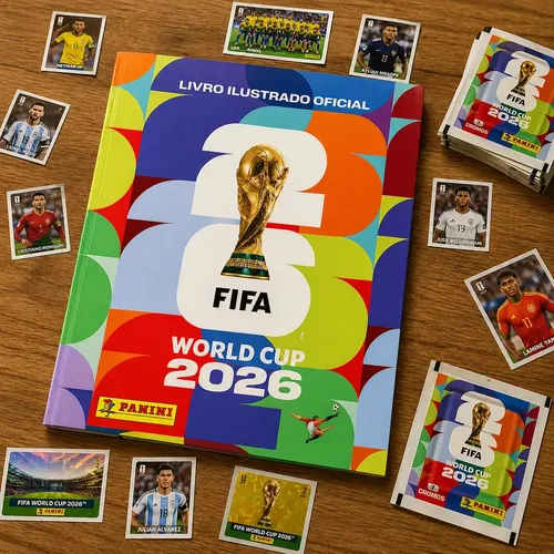 Álbum da Copa 2026 pode custar mais de R$ 7 mil para completar
