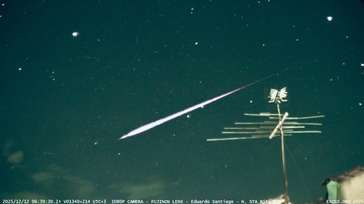 Duas chuvas de meteoros poderão ser vistas no Brasil no fim de julho