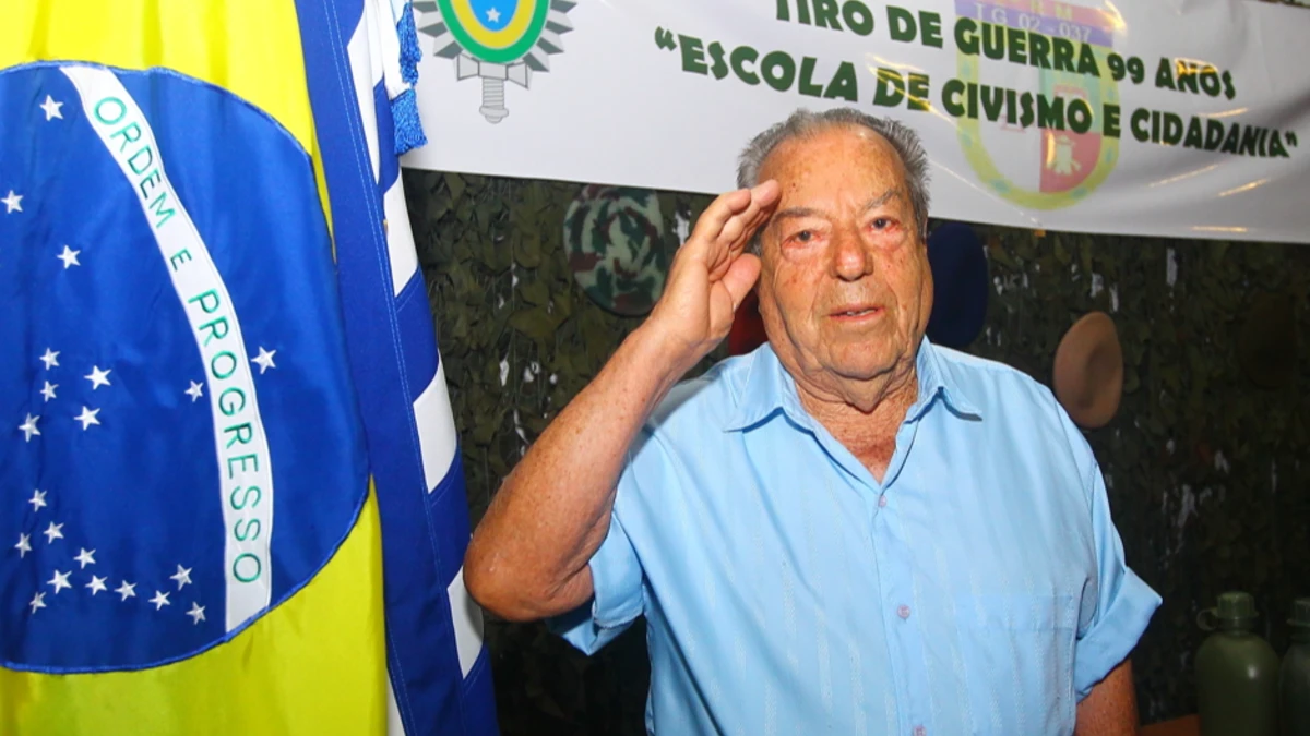 Morre aos 104 anos, o Tenente Jarbas Ferreira, veterano da 2ª Guerra Mundial e figura histórica de SJC