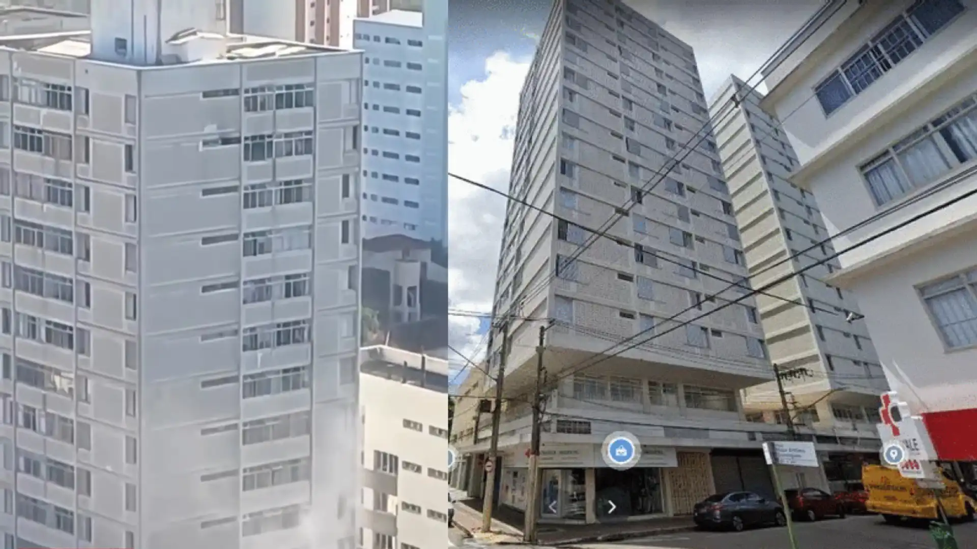 Incêndio deixa dois intoxicados no Edifício Três Patetas em SJCampos