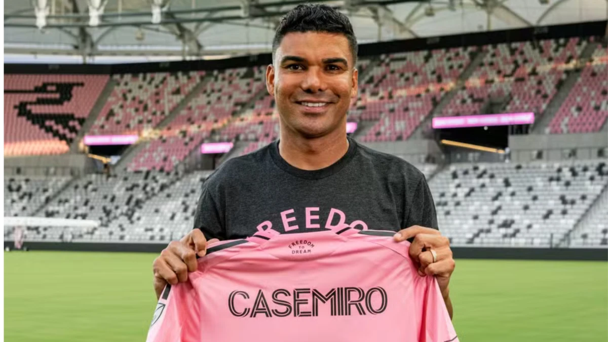Casemiro é anunciado pelo Inter Miami e jogará com Lionel Messi