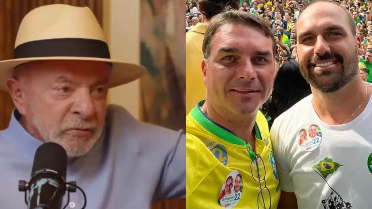 Lula chama filhos de Bolsonaro de "filhos do Satanás" e diz que Trump prefere Flávio Bolsonaro