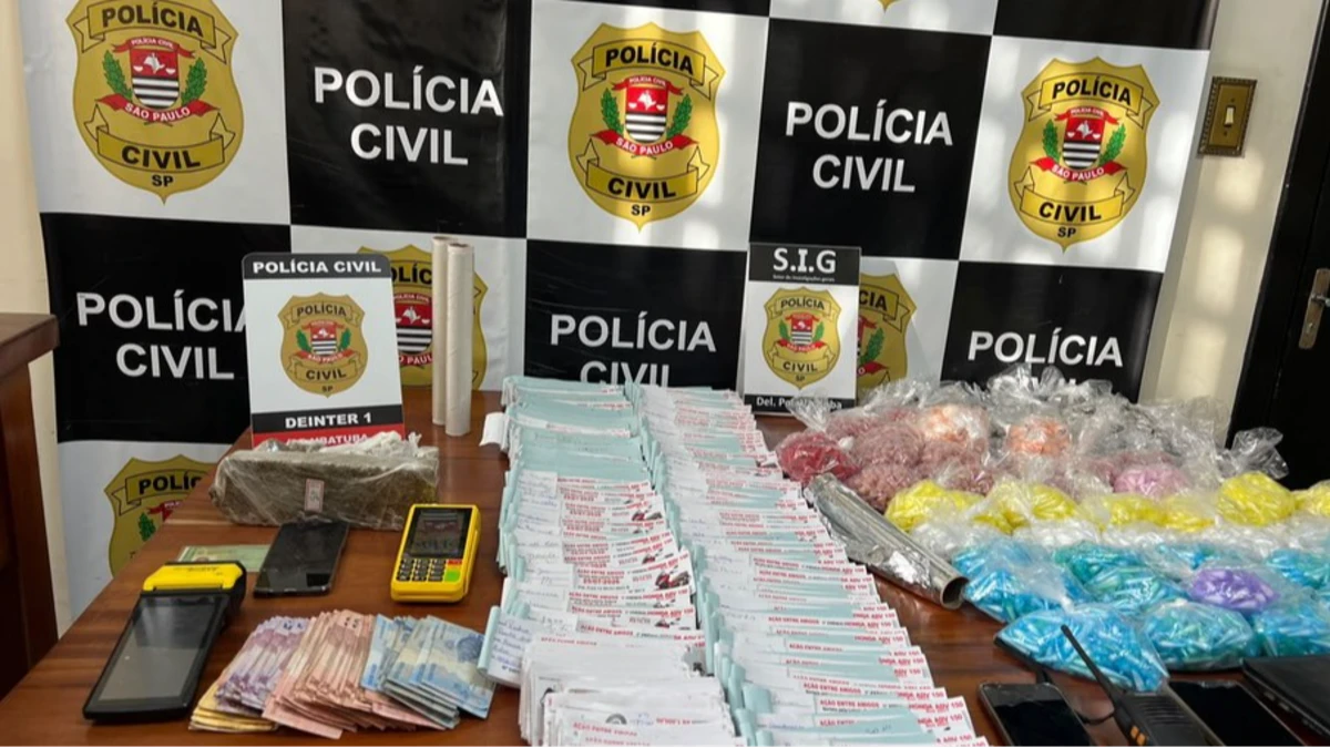 Três homens são presos em esquema de rifas clandestinas em Ubatuba