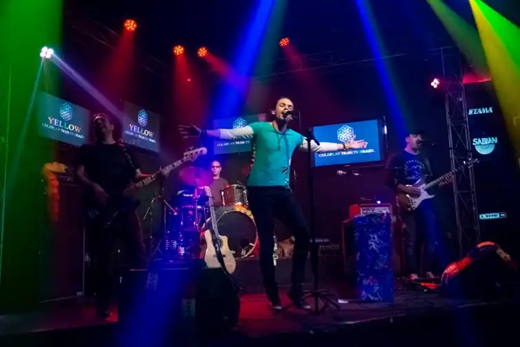 Yellow Coldplay Tribute Brazil relembra os sucessos da banda britânica