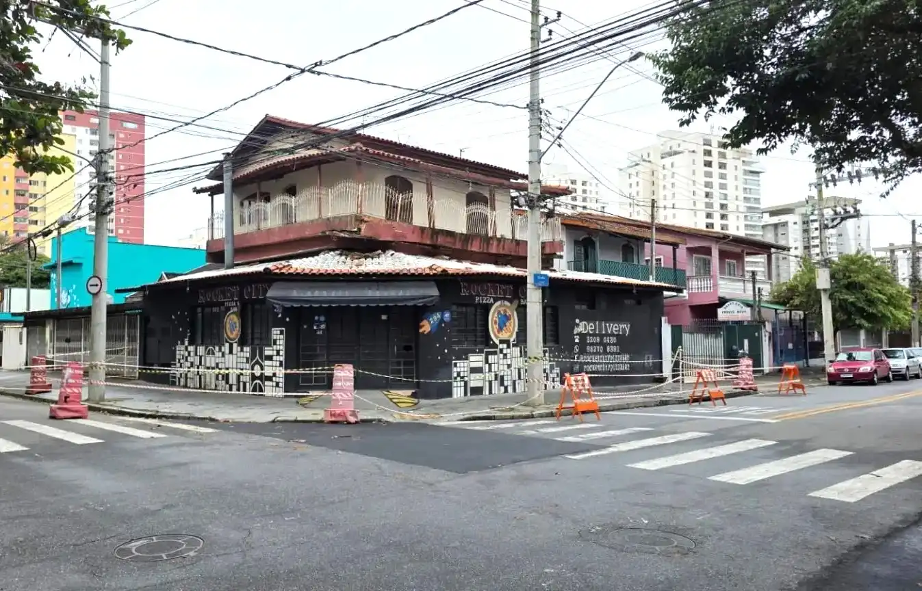 Defesa Civil interdita imóvel com risco de desabar no Parque Industrial em SJCampos
