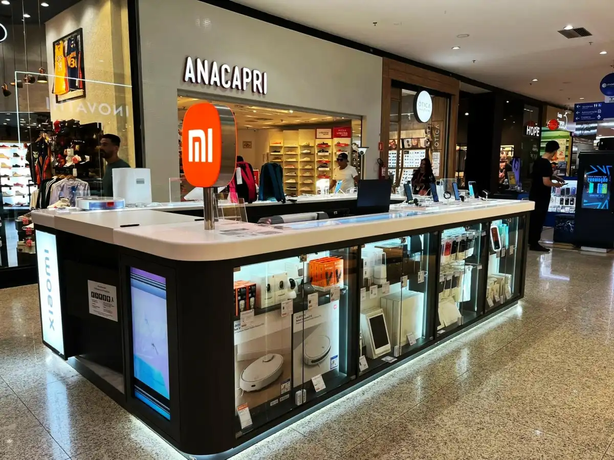 Xiaomi estreia na região com quiosque no Taubaté Shopping
