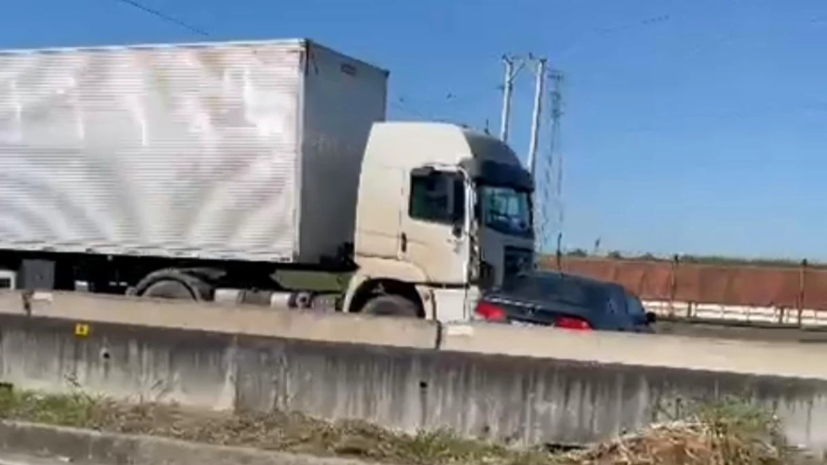 Caminhoneiro diz à polícia que não viu carro ser arrastado na Dutra em São José